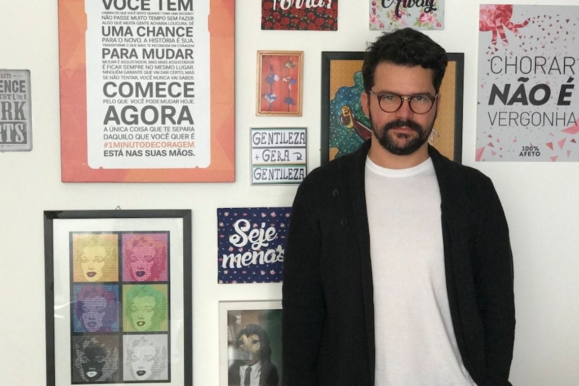 Capa da matéria “Só sou o que sou porque meus pais não me deram tudo o que eu queria”, diz Vicente Carvalho