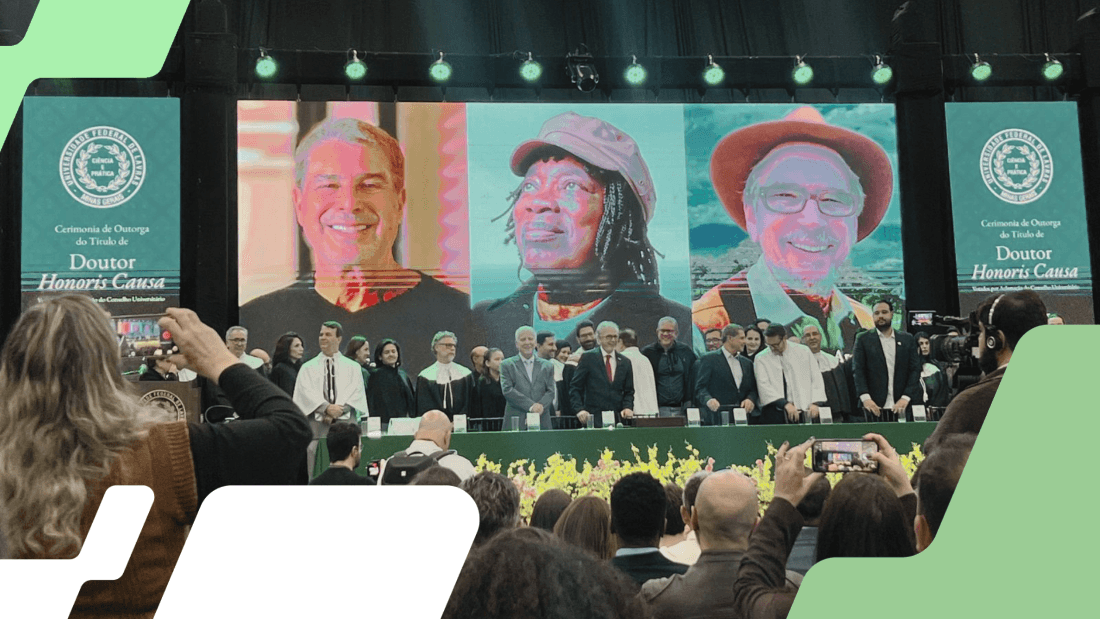 Imagem referente à notícia: UFLA homenageia David Feffer, presidente do Conselho da Suzano, em evento que o Na Prática acompanhou