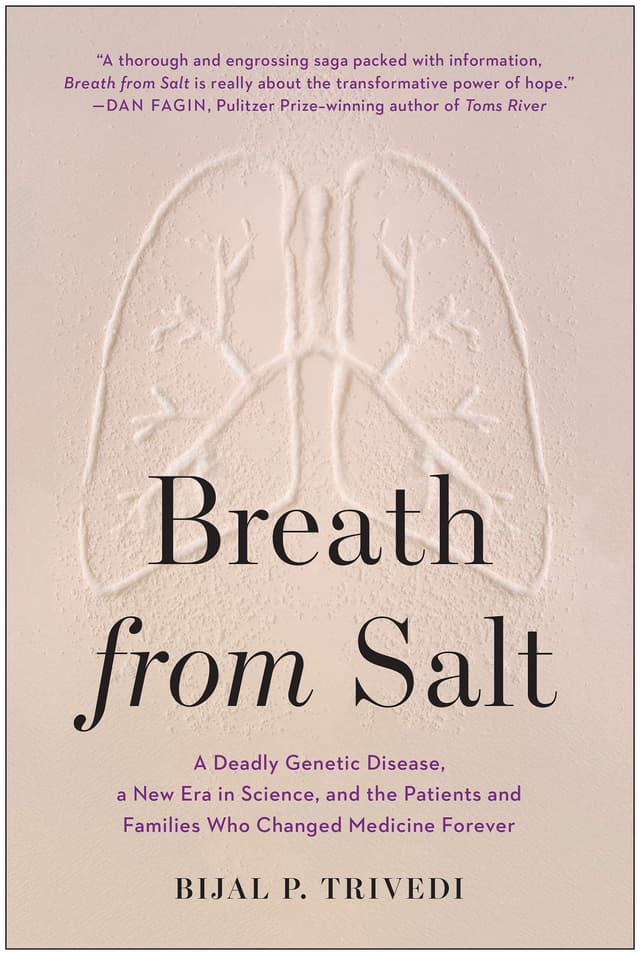 livro Breath from Salt: A Deadly Genetic Disease, a New Era in Science, and the Patients and Families Who Changed Medicine Forever