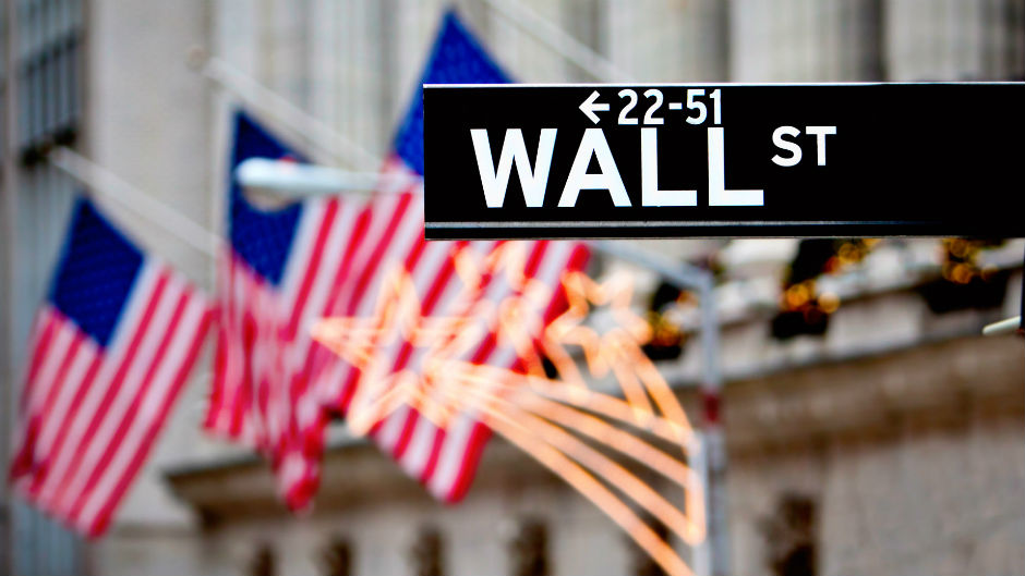 Placa de Wall Street em Nova York