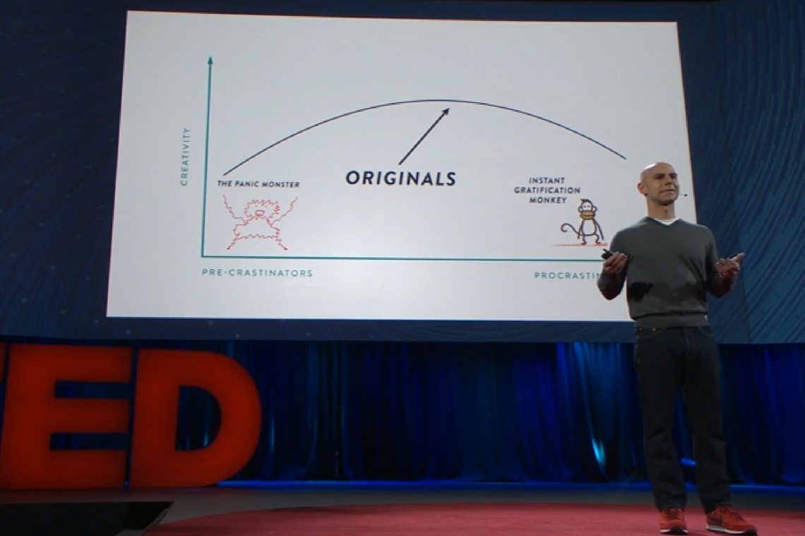 TED Talk: Hábitos Surpreendentes de Pensadores Originais