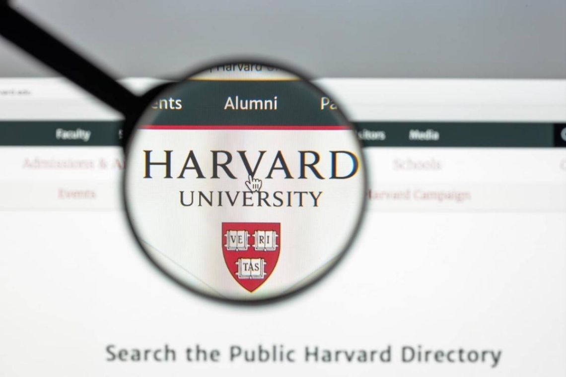 site da Harvard University